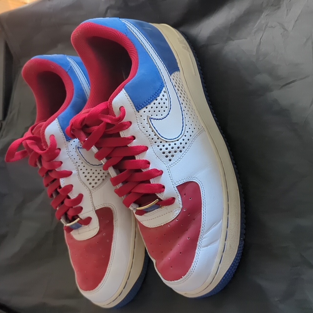 Nike Men's Air Force XXV AF 1 '82 Multicolor Basketball Shoes - Size US 9